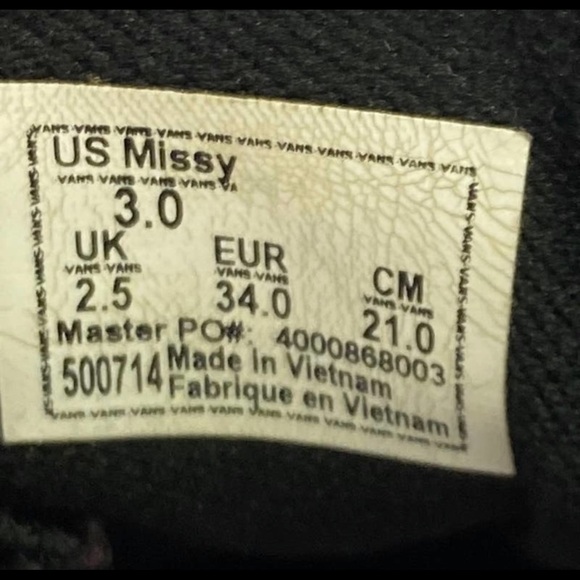 EUC Youth Old Skool Checkered Vans - Picture 7 of 7